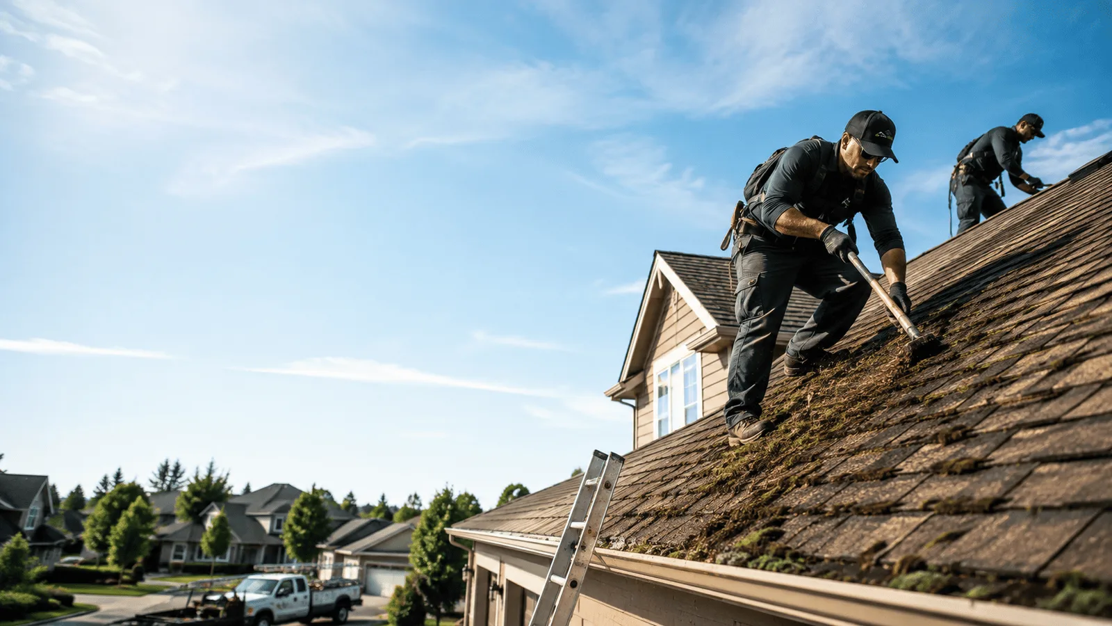 Roof Moss Removal in Pledger, TX near me